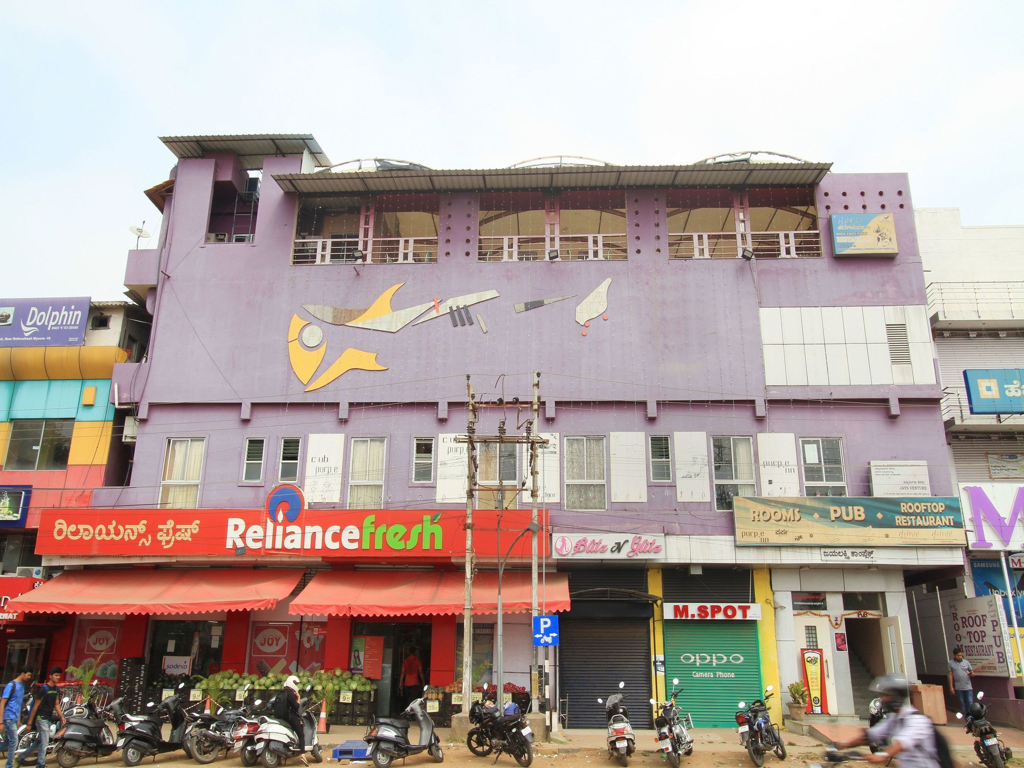 Purple Inn Boutique Hotel Mysore Exteriör bild